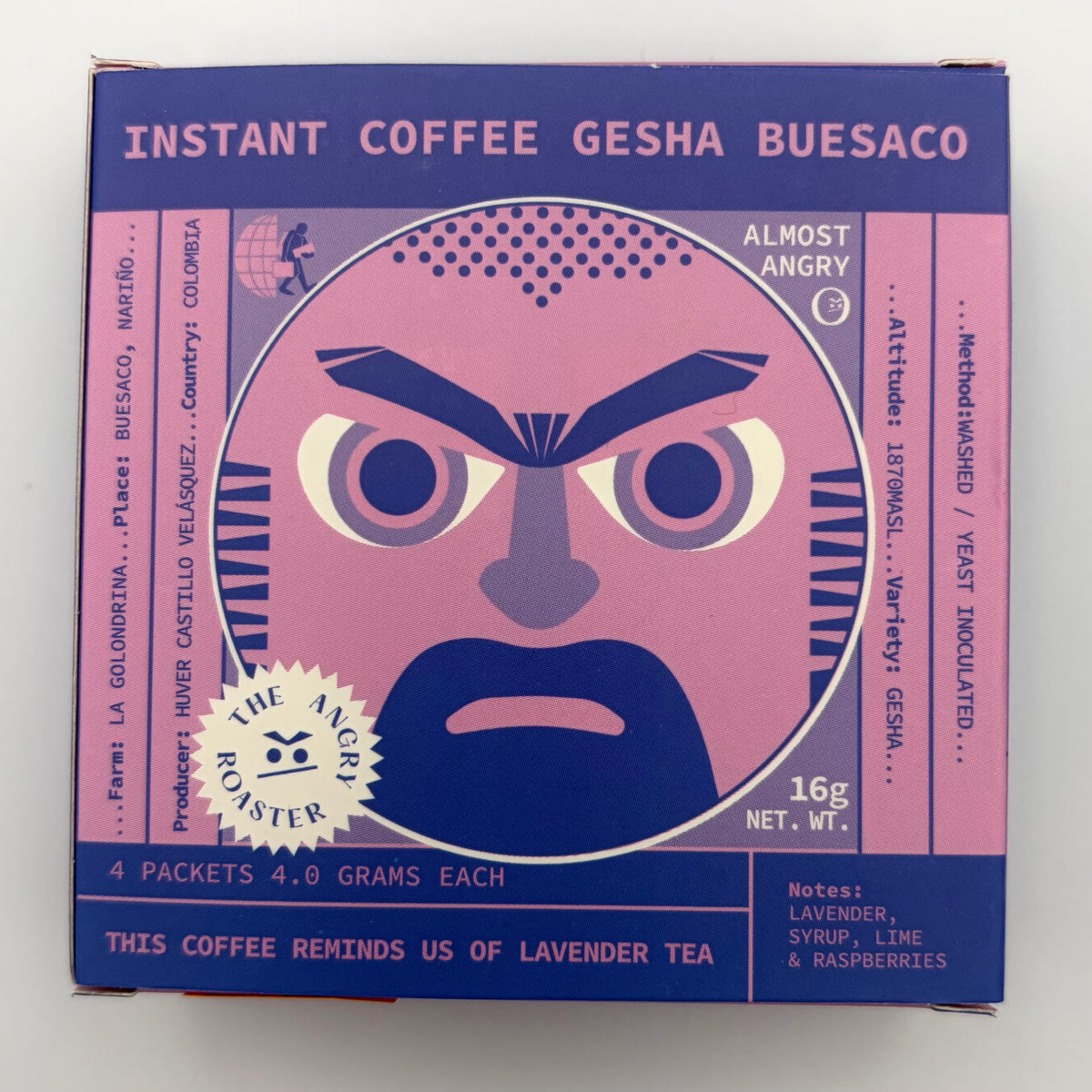 INSTANT COFFEE: GESHA BUESACO BY ANGRY ROASTER