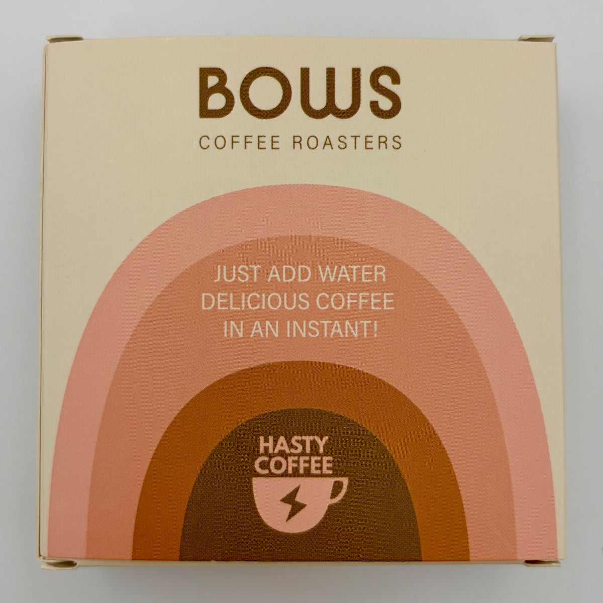INSTANT COFFEE: THE HATHAWAY BY BOWS