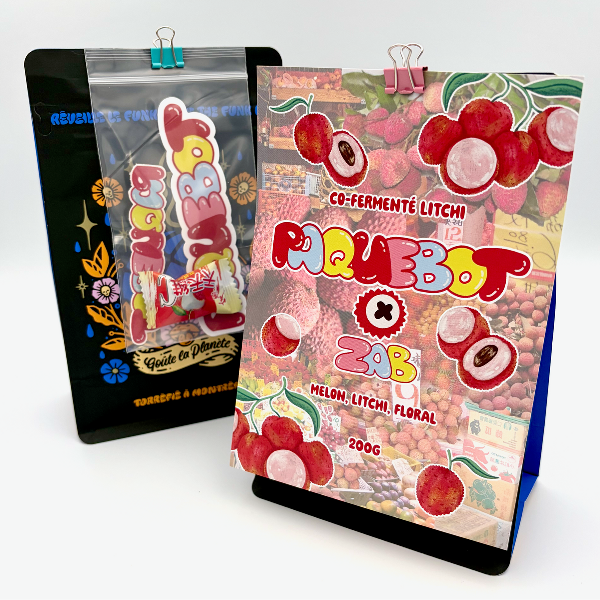 PAQUEBOT X ZAB: CO-FERMENTÉ LITCHI